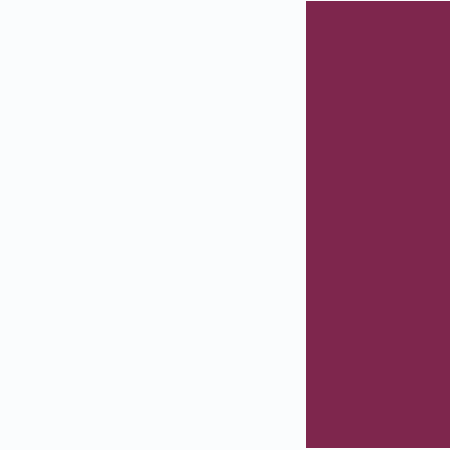 Clear / Maroon Red